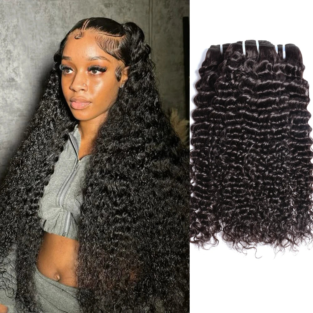 Kinky Curly Bundles 12A Human Hair Extensions Wavy Bundles Hair Weave Wholesale Sale 100% Unprocessed Raw Human Hair