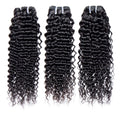 Human Hair Bundles Brazilian Hair Weave Bundles Remy Hair Extensions Deep Curly Water Wave Bundles 30 Inches